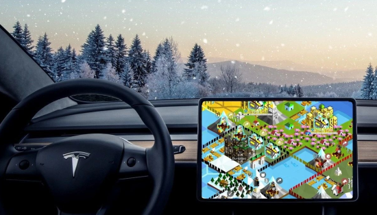 特斯拉因车辆行驶时能玩游戏 遭美交通安全局调查
