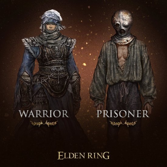 《艾尔登法环》新职业设定放出：双刀游牧战士和铁面精英囚徒