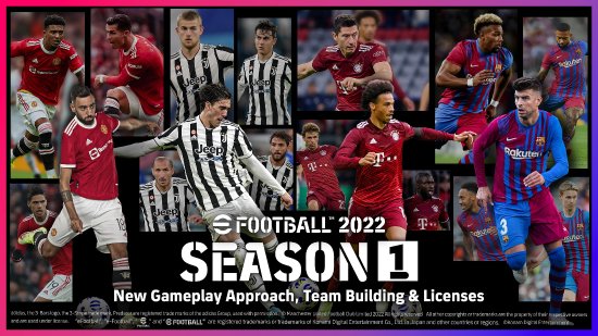 《eFootball2022》第一赛季更新公布 新玩法、新要素