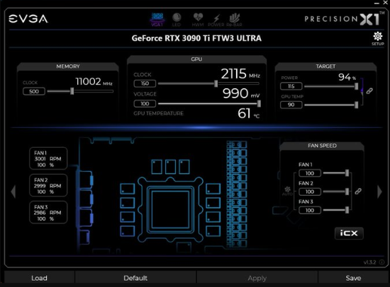 1.5万元起的RTX 3090 Ti显卡解锁满血状态 功耗飙到516W