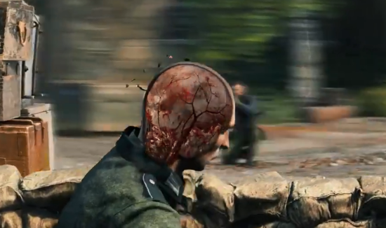 《狙击精英5》新预告 人体透视展现子弹破坏性