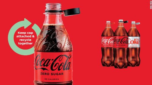 可口可乐推出新环保设计：瓶盖不会脱落莫名消失