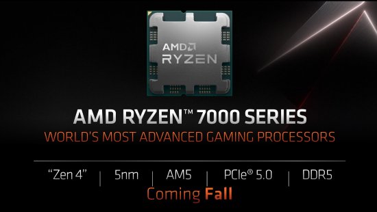 超5GHz！AMD Zen4锐龙7000细节官宣 单核飞跃15％