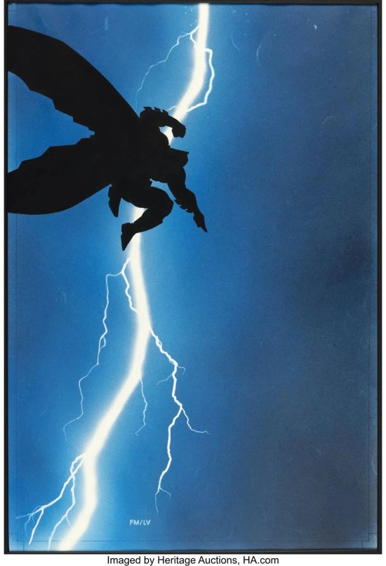 神作天价！《蝙蝠侠：黑暗骑士归来》封面拍出200万美元