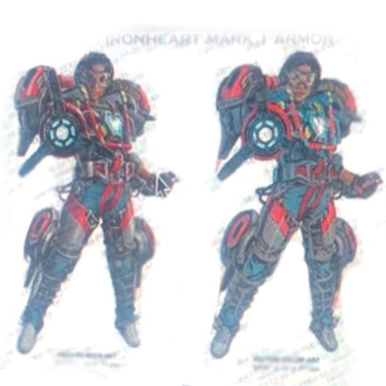 少女鐵心馬克1戰甲概念圖曝光 將在《黑豹2》中登場