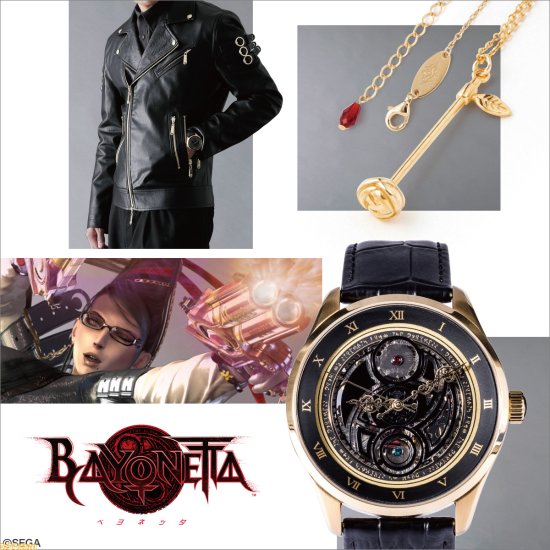 《猎天使魔女》联动时尚品牌推出贝姐主题手表夹克项链 售价1700元不等