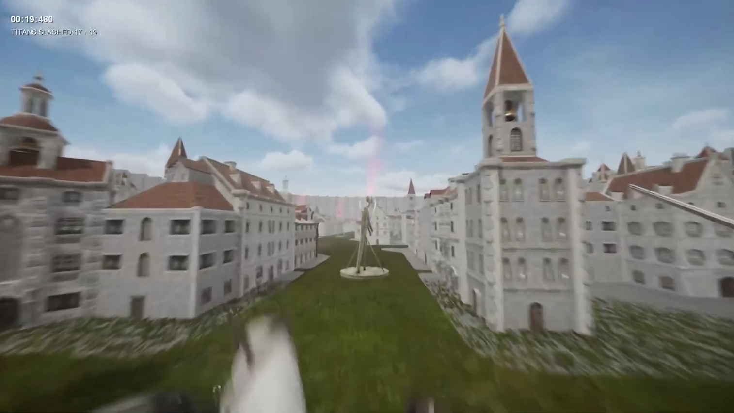 粉丝自制《进击的巨人》游戏 可下载游玩