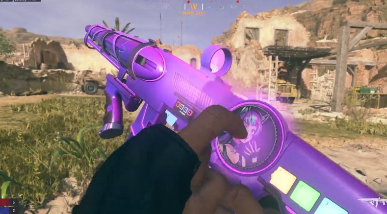 小心二次元！《COD战区》推出新武器动漫“痛枪”