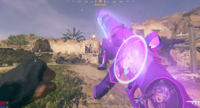 小心二次元！《COD战区》推出新武器动漫“痛枪”