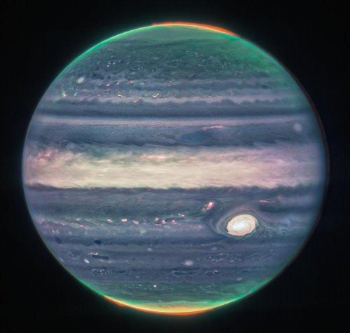 NASA发布韦伯最新木星高清图像 令人难以置信的木星