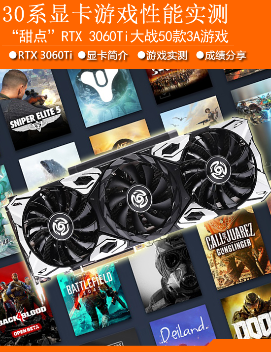 买前必看！30系显卡50款游戏帧率测试合集：RTX3060Ti