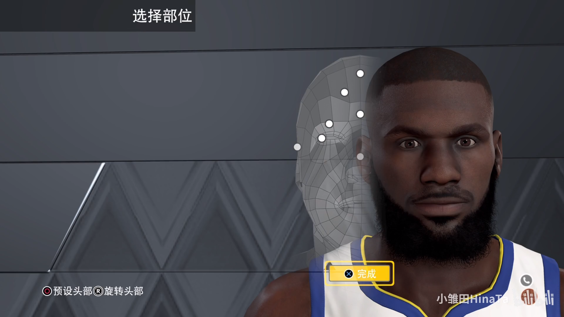 《NBA2K23》詹姆斯捏脸数据分享