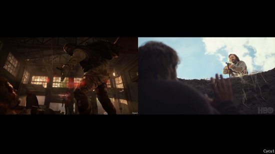 劇版《最後生還者》對比遊戲畫面 高度還原經典場景