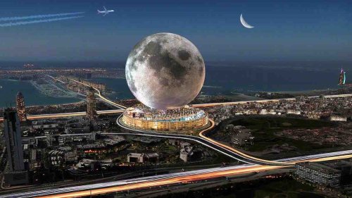 迪拜或将建巨型月球形建筑 “在地登月”可能成真