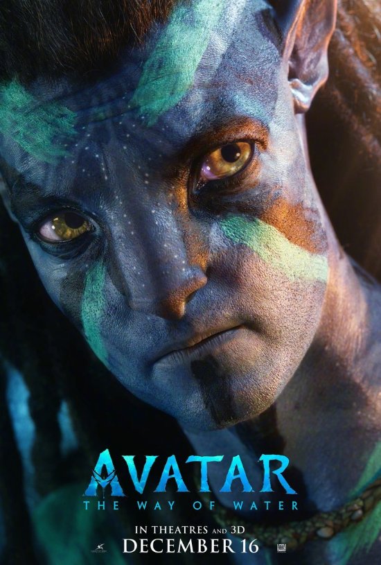 《阿凡達2》釋出角色海報：藍人/非藍人們紛紛亮相