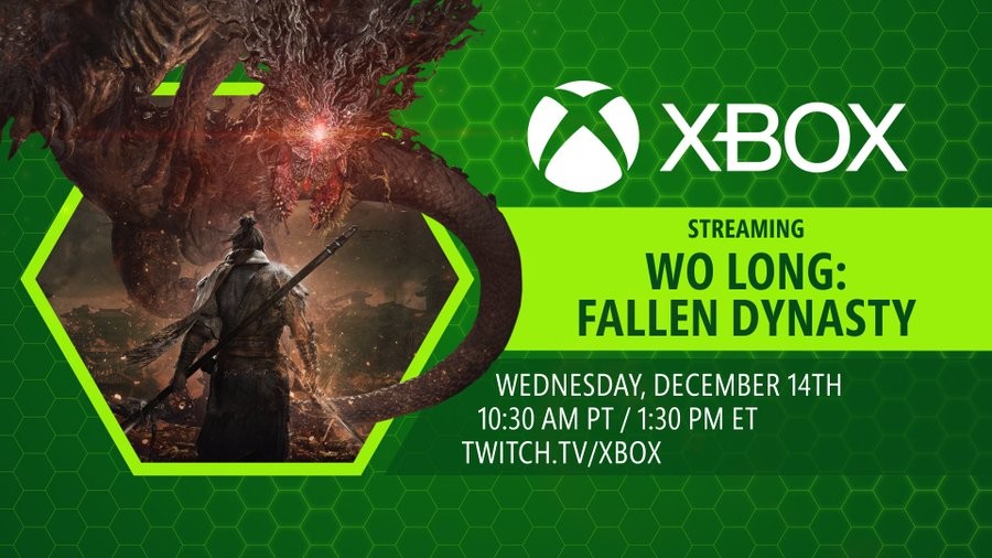 《卧龙：苍天陨落》将参加12.15日Xbox直播 届时公布新情报
