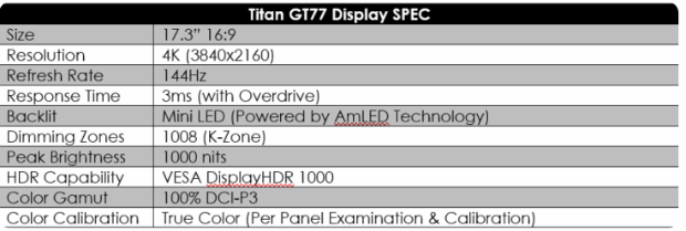 微星宣布首款4K 144Hz Mini LED游戏本：下周发布