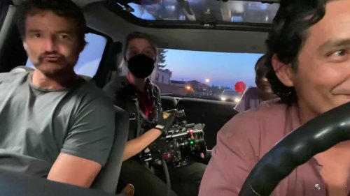 《恐怖X檔案TLOU》影集片場花絮 喬爾、湯米駕車聽音樂