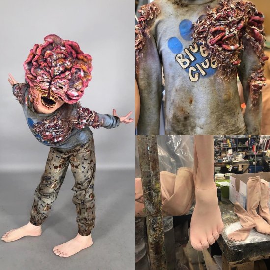 Behind-the-scenes photos of the 9-year-old actor of "The Last of Us": The performance is very hard