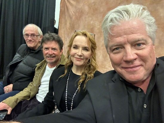 "Back to the Future" crew reunion: the old school bully still looks like a school bully