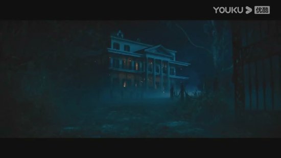 Disney's new movie "Haunted House" trailer: the screen is black and the people are black
