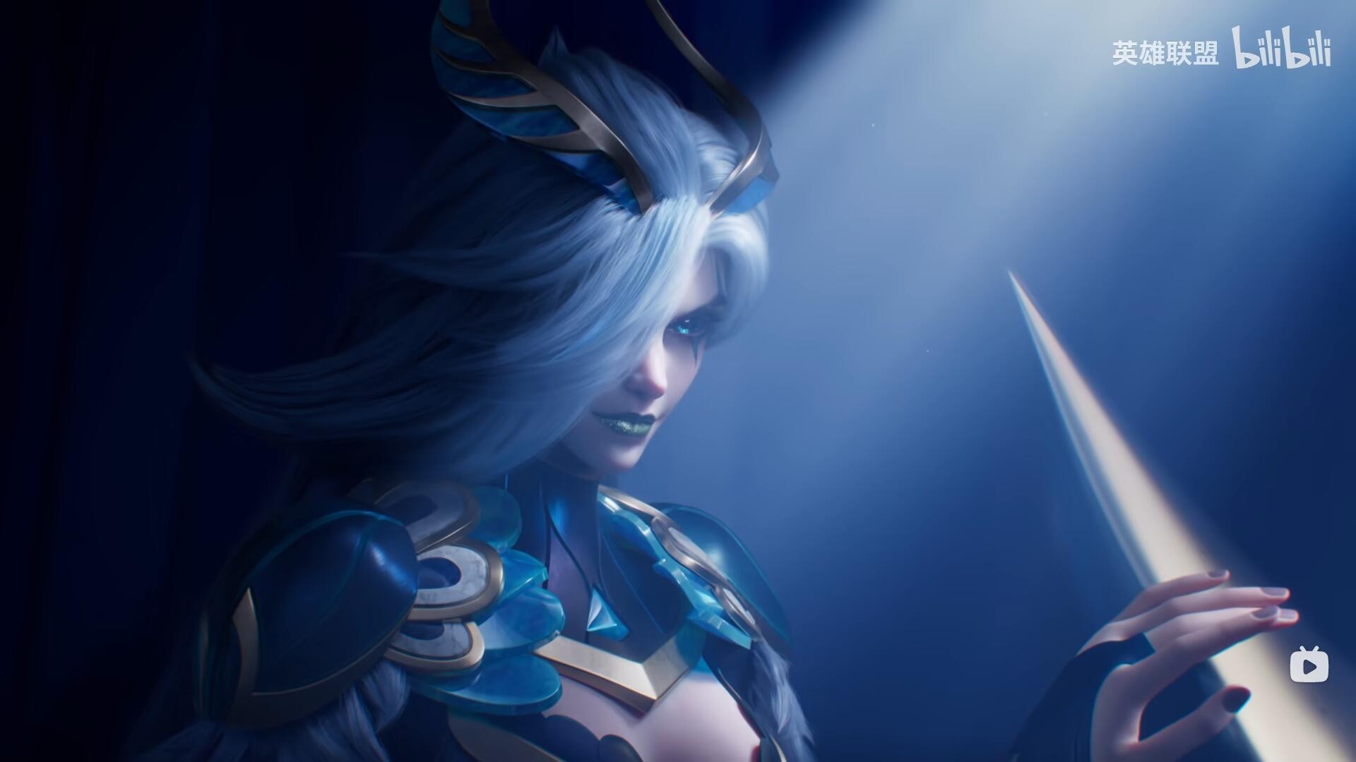 《LOL》新皮肤花仙子宣传片：白发卡特又美又飒！