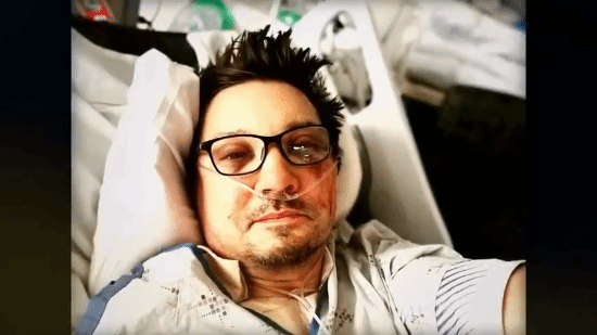Hawkeye actor interviewed for the first time after being seriously injured Snow plow accident documentary aired on 4.6