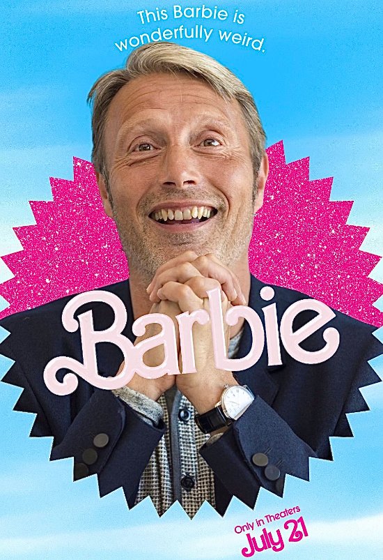 小島秀夫轉發自己《芭比》海報：誰不喜歡粉粉嫩嫩呢