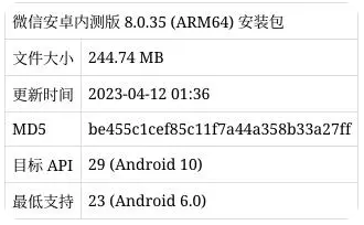 微信新版本测试版来了：正式抛弃安卓5.0！