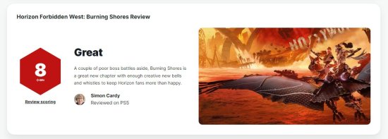 《西之绝境》炙炎海岸IGN8分：足够优秀的新篇章！