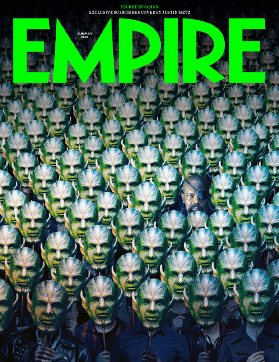 Marvel's "Secret Invasion" New Poster: Farkman Surrounded by Aliens
