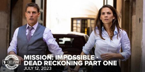 New Still from Mission: Impossible 7 Reveals Tom Cruise and Hayley Atwell Holding Hands
