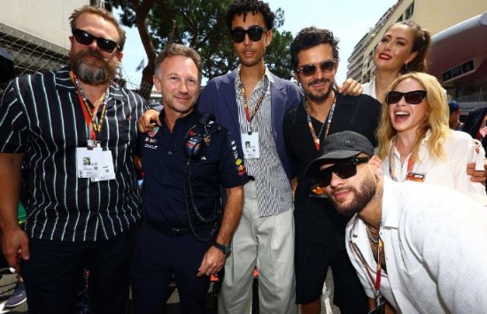 Tom Holland, Neymar, and Other Celebrities Shine at F1 Monaco Grand Prix