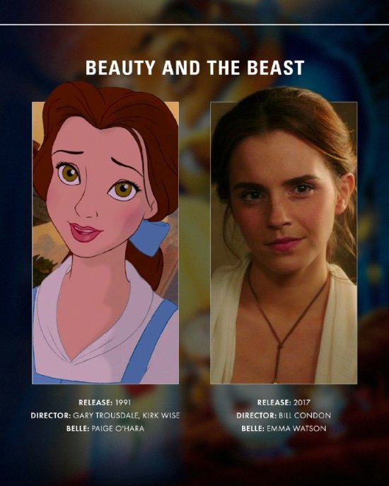 Comparison between Disney Princesses in Animation and Live-Action Films: Elsa and Jasmine are Stunning!