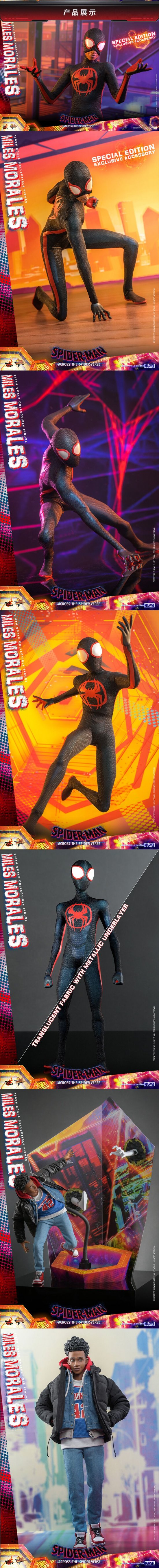 Hot Toys Releases 1:6 Scale Collectible Figure of Miles Morales from 'Spider-Man: Across the Universe'