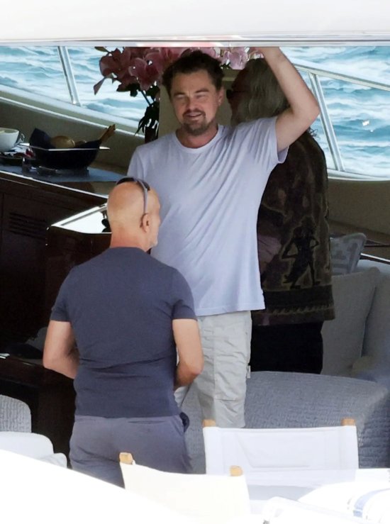 Leonardo DiCaprio and New Girlfriend Enjoy Yacht Vacation