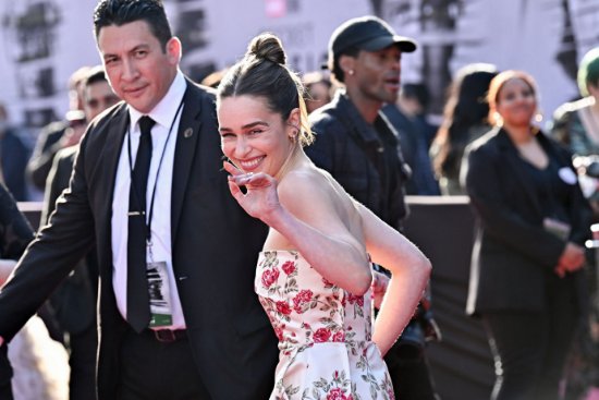 Emilia Clarke Shines at the Premiere of 'Secret Invasion'