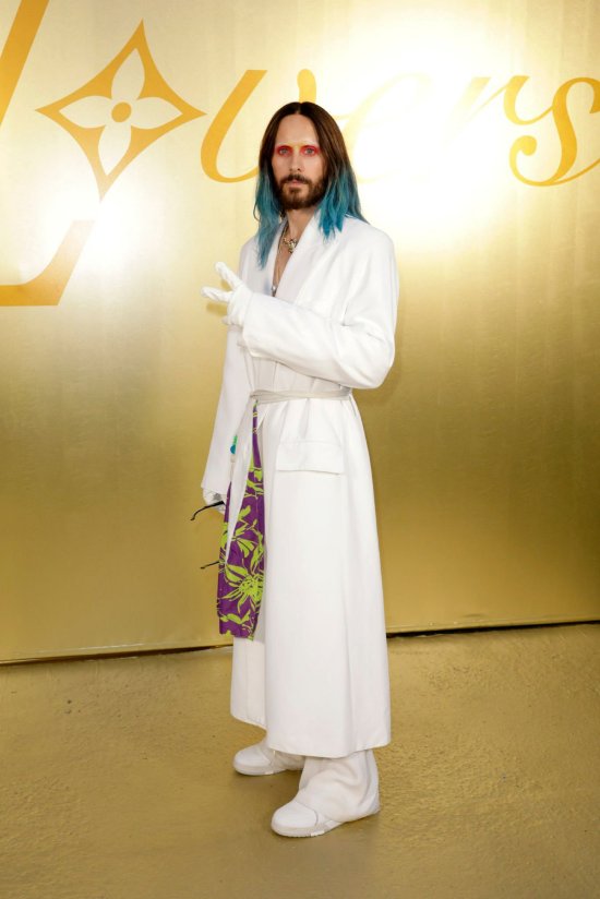 Jared Leto Shines at Fashion Week as a Walking Living Art