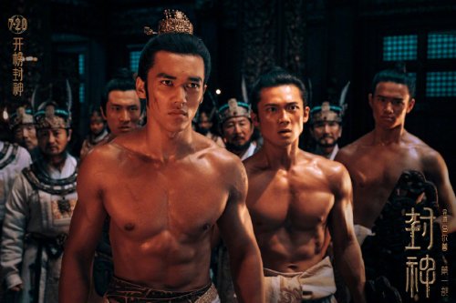 The Divine Conquerors' Shirtless Battle Dance in 'The Legend of the Gods: Part One'