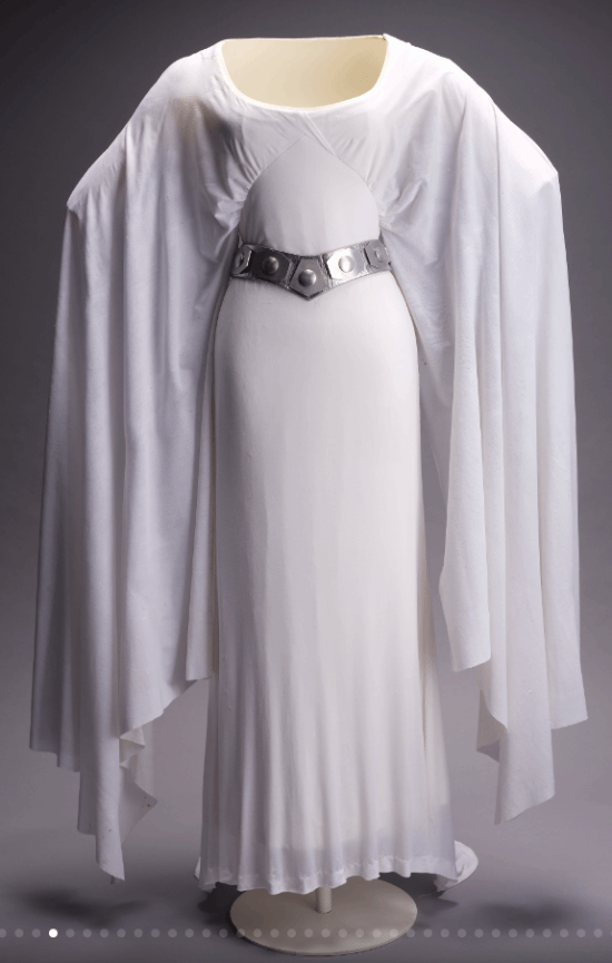 《星際大戰》莉亞公主「原味」禮服將拍賣：估價1436萬元