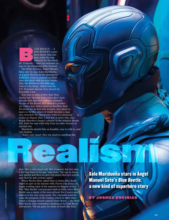 DC新片《藍甲蟲》：隨時準備出擊的超酷戰衣！