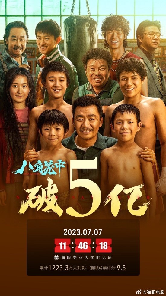 Box Office Success of 'Octagonal Cage' Exceeds 500 Million! Wang Baoqiang's 9th Film to Achieve this Milestone