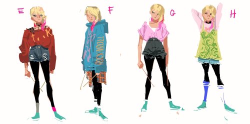 Spider-Man: Into the Multiverse - Gwen's Multiple Outfit Designs Showcase Different States
