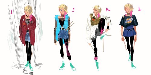 Spider-Man: Into the Multiverse - Gwen's Multiple Outfit Designs Showcase Different States