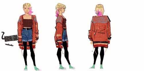 Spider-Man: Into the Multiverse - Gwen's Multiple Outfit Designs Showcase Different States