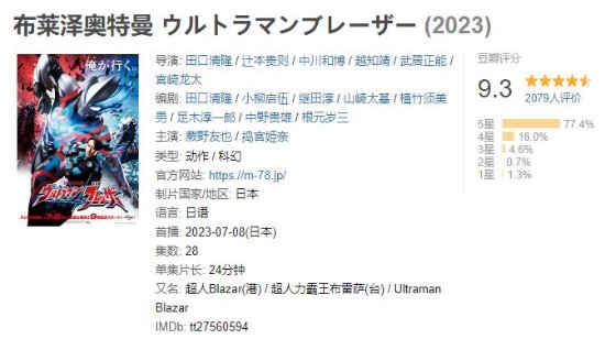 Ultraman Blaze: Highest-rated with 9.3 on Douban, hailed as the most powerful opening in the series!