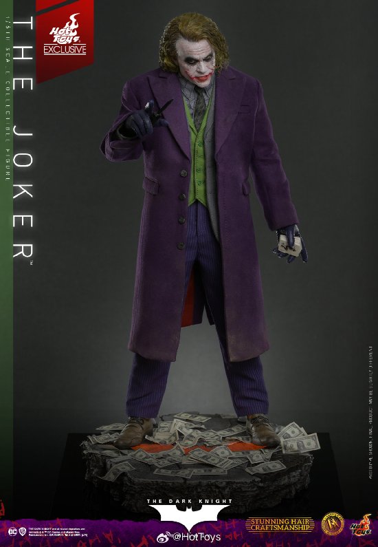 HotToys推出最新1:6比例珍藏人偶：小丑的壓迫感十足！