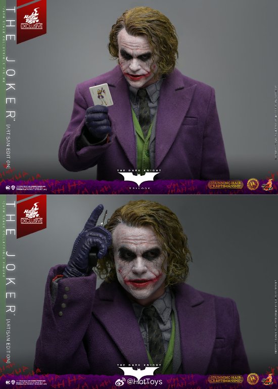 HotToys Unveils New 1:6 Scale Collectible Figure: The Joker's Oppressive Aura!