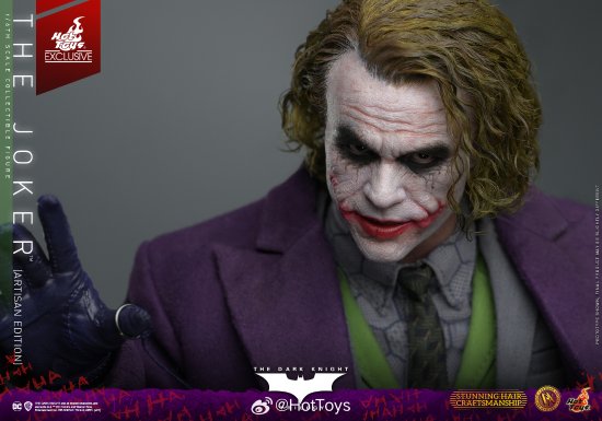 HotToys Unveils New 1:6 Scale Collectible Figure: The Joker's Oppressive Aura!