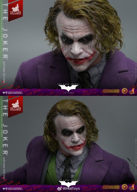 HotToys Unveils New 1:6 Scale Collectible Figure: The Joker's Oppressive Aura!